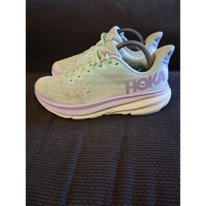 Hoka Women's Mint and Lavender Running Shoes